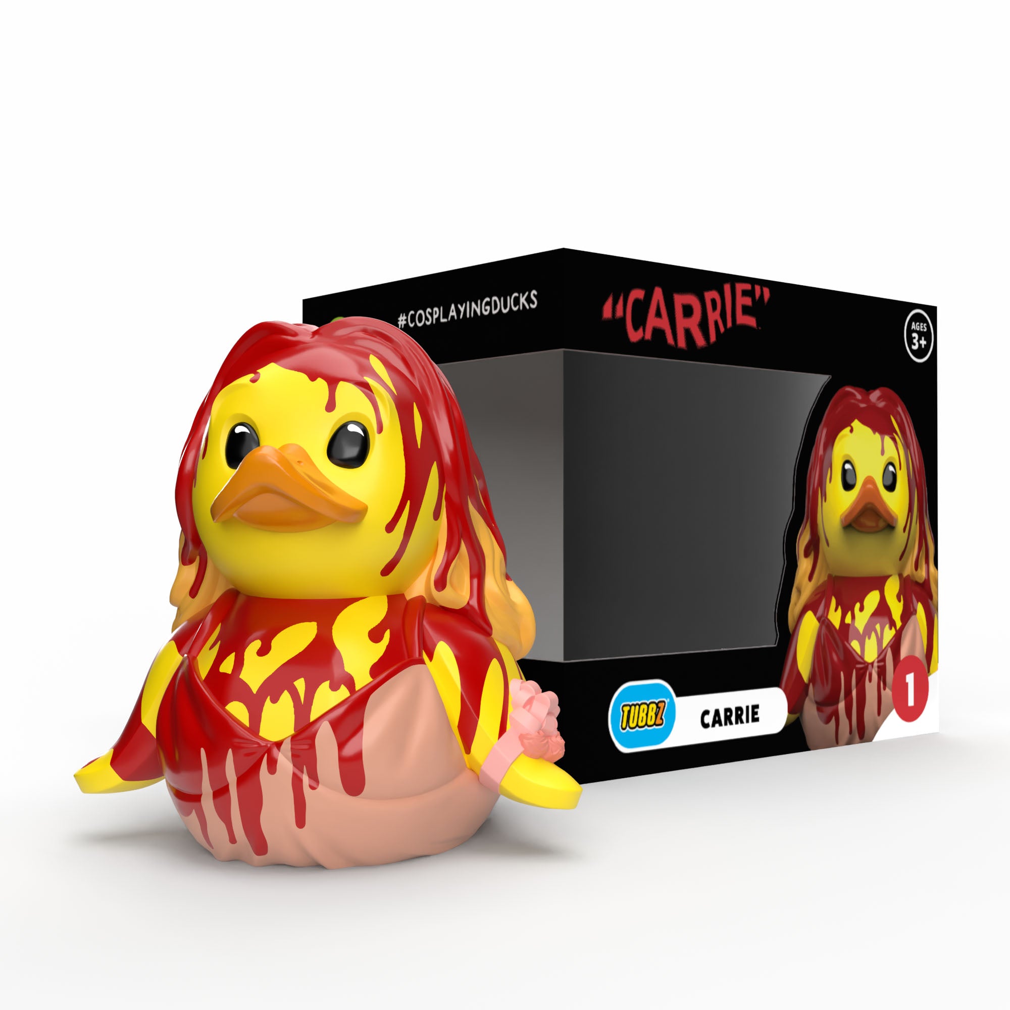 Numskull - Best of TUBBZ Boîte Canard de bain - Carrie au bal du diable - Carrie - 9cm