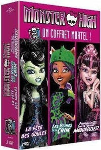 Monster High - Un coffret mortel ! - La fête des goules + Les reines de la crim' + Pourquoi les goules tombent amoureuses ? [DVD]