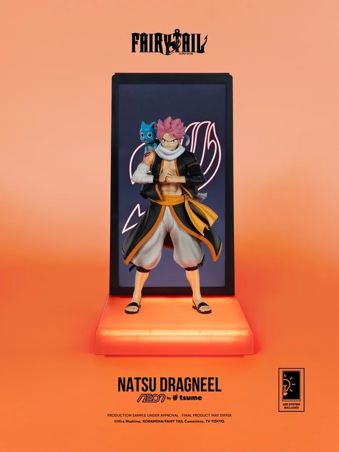 Tsume Art - NEON by Tsume - Fairy Tail - Natsu Dragneel Statue 25cm