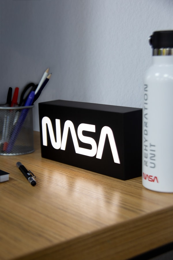 NASA - Lampe logo - flash vidéo
