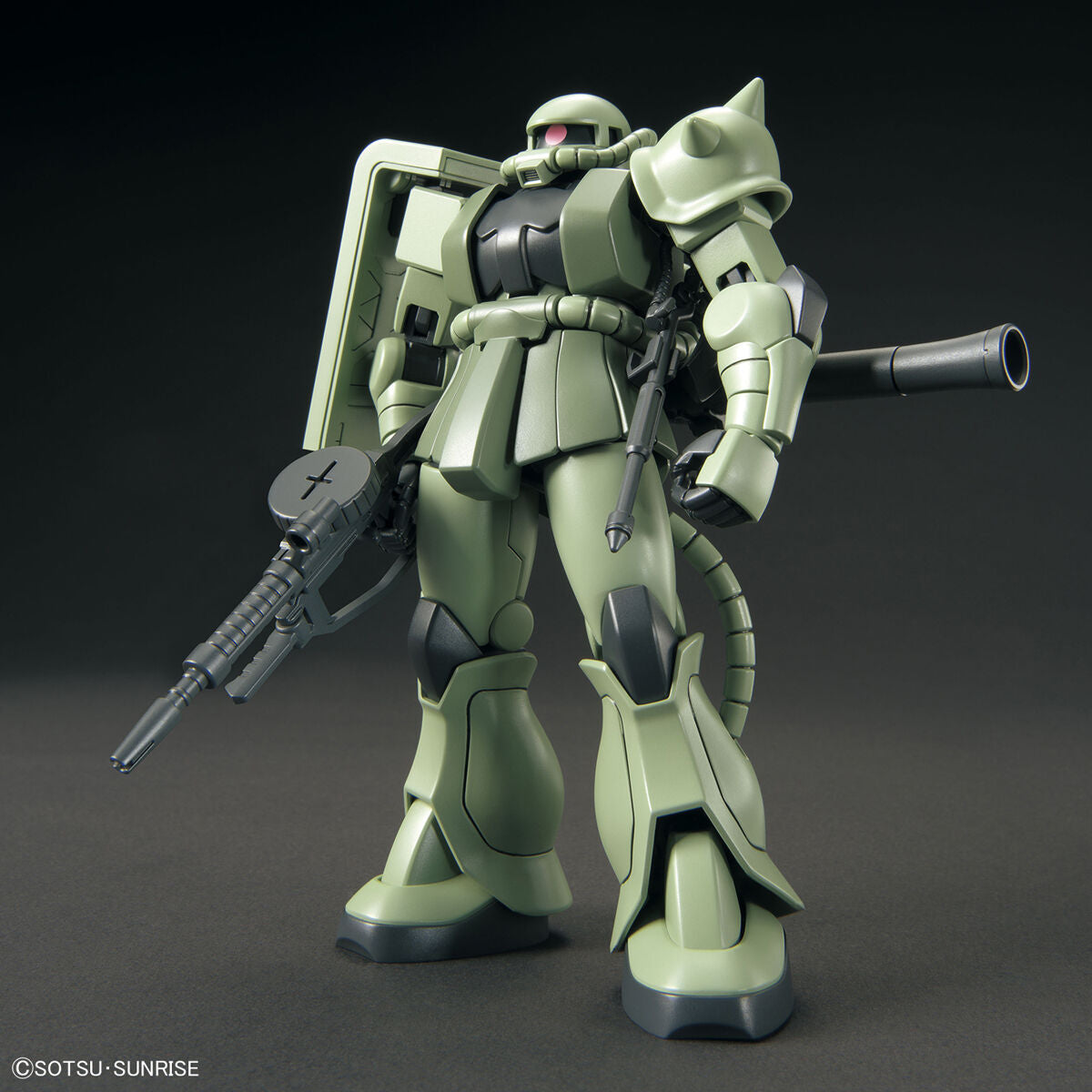 Gunpla - Mobile Suit Gundam - HG 1/144 - MS-06 Zaku II Model Kit - flash vidéo