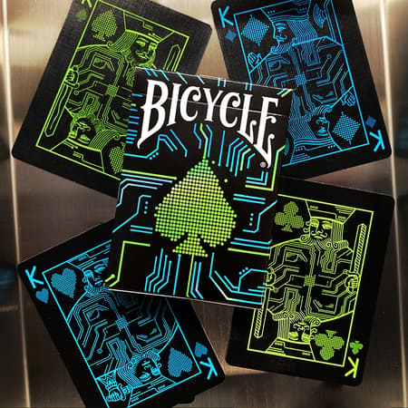 Bicycle - Carte de jeu Standard 56 pièce(s) Dark Mode - flash vidéo