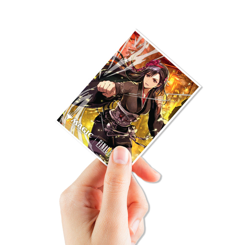 Ultra Pro - Magic: The Gathering - Final Fantasy - Pochettes de protection APEX Deck Tifa Lockhart 105p.