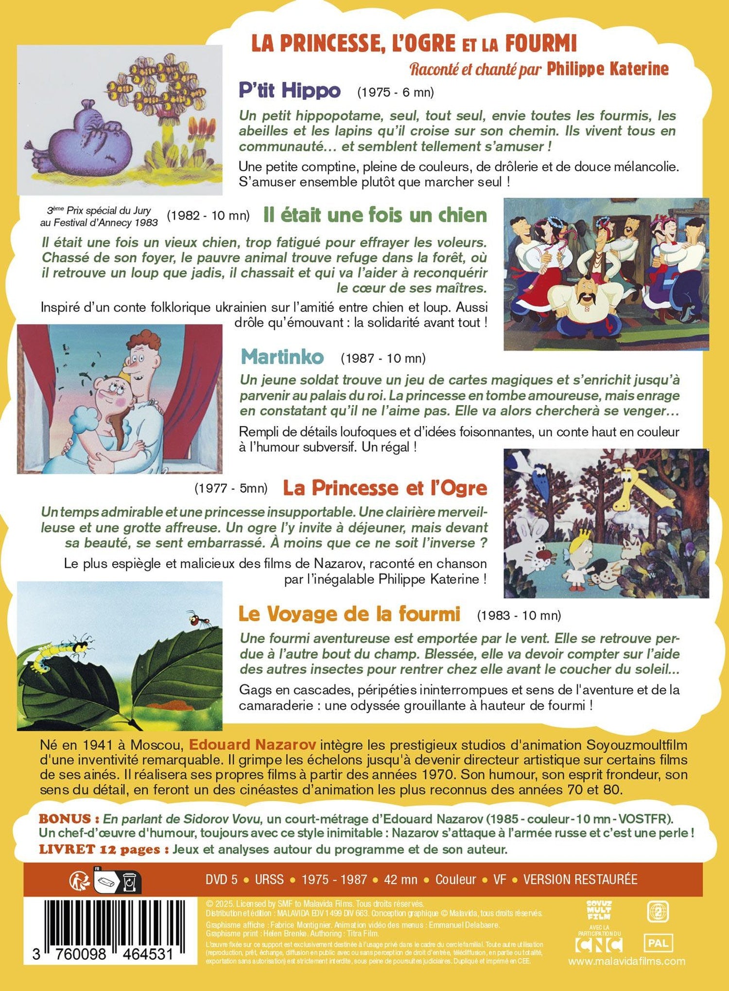 La Princesse, l'ogre et la fourmi [DVD]