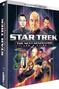 Star Trek : The Next Generation - Les 4 films : Générations + Premier Contact + Insurrection + Nemesis [4K Ultra HD]