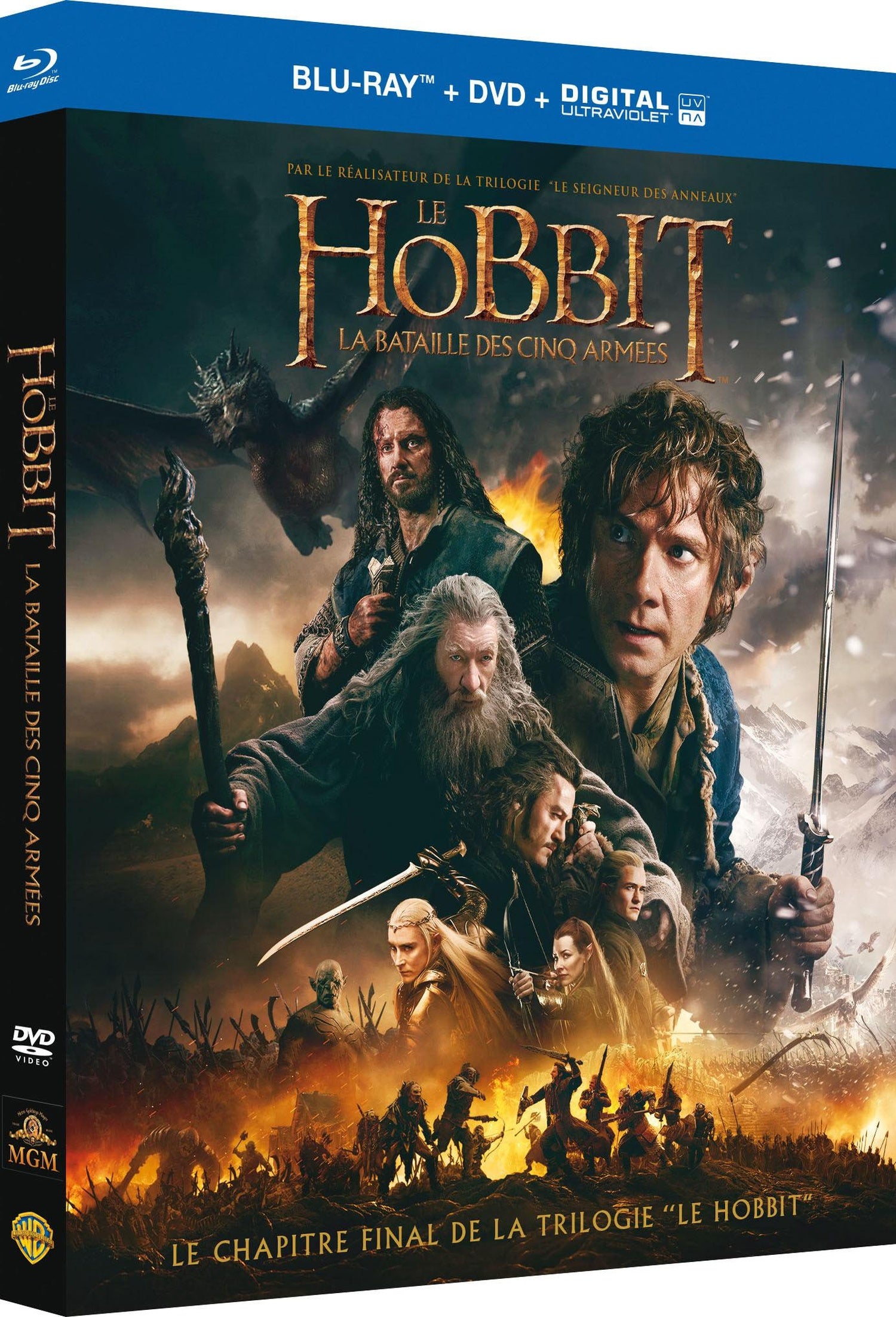 Le Hobbit : La bataille des Cinq Armées [Blu-ray]
