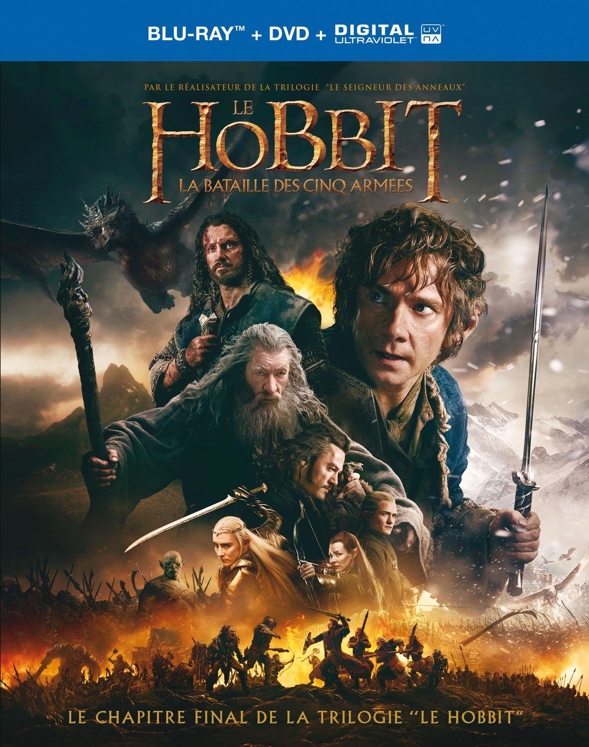 Le Hobbit : La bataille des Cinq Armées [Blu-ray]