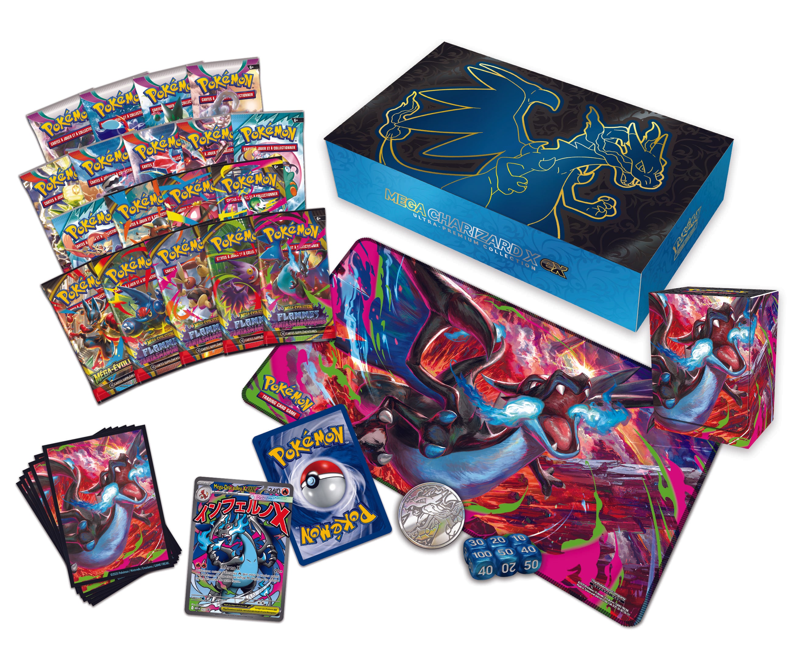 Pokémon JCC : Collection Ultra-Premium Méga-Dracaufeu X-ex