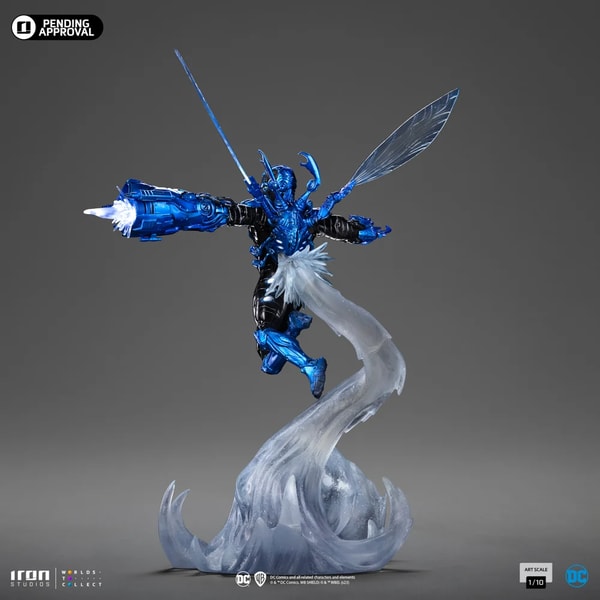 Iron Studios - Art Scale 1/10 - DC Comics - Blue Beetle Statue 33cm - flash vidéo
