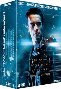 Schwarzenegger : Le contrat + Double détente + Total Recall + Terminator 2 [DVD]