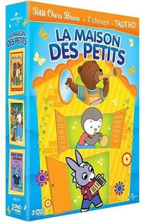 La Maison des petits - Coffret - Petit Ours Brun rentre à l'école + T'choupi au zoo + Quand Trotro sera grand [DVD]