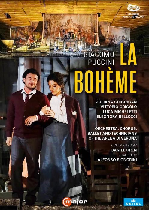 Giacomo Puccini (1858-1924) : La Bohème, opéra en 4 tableaux [DVD]