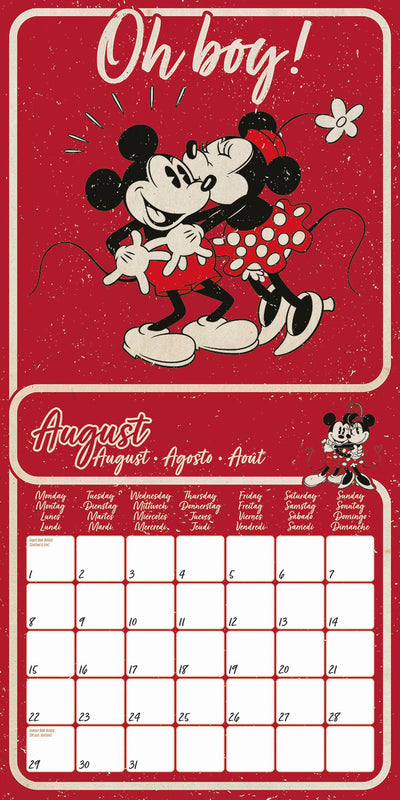 Disney - Mickey & Minnie 2022 Calendar