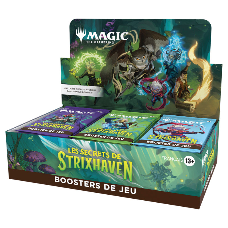 Magic: The Gathering - Boîte de Boosters de jeu Les secrets de Strixhaven (30 Boosters)