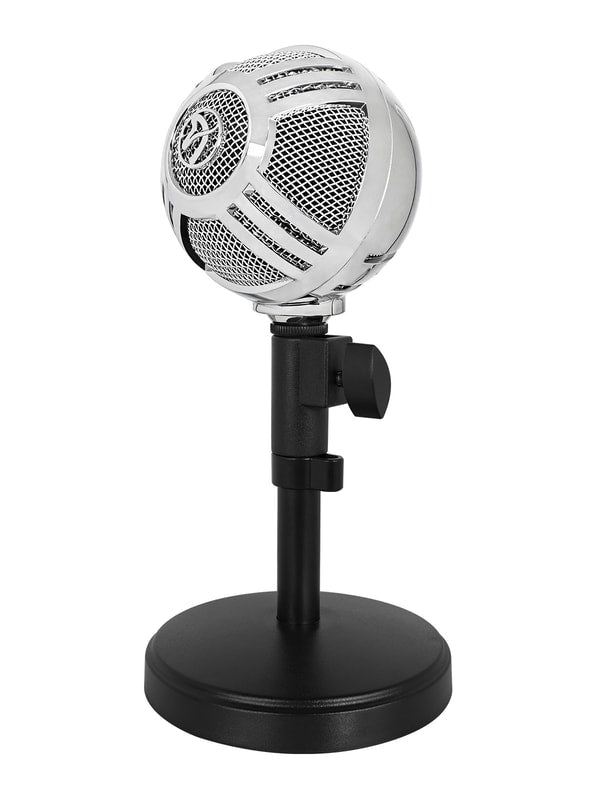 Arozzi Sfera - Microphone de streaming - Chrome - flash vidéo