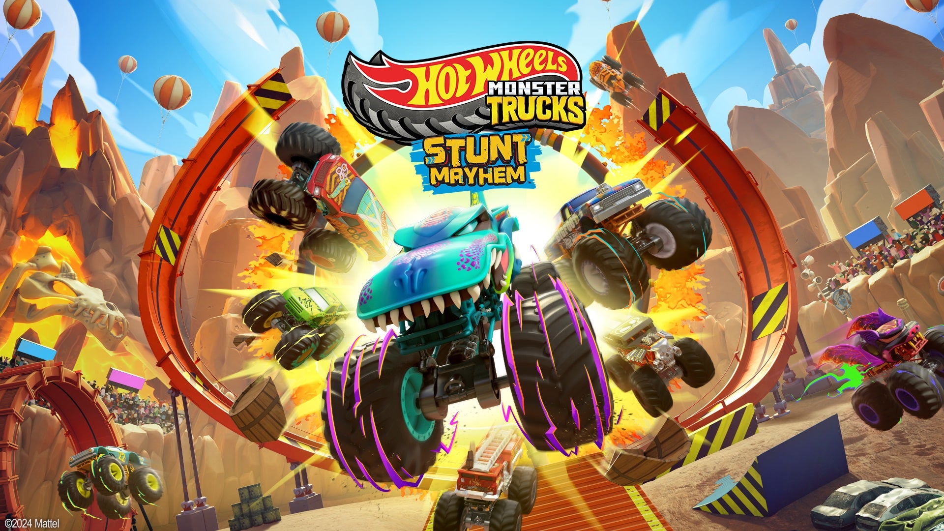 Hot Wheels Monster Trucks: Stunt Mayhem - flash vidéo