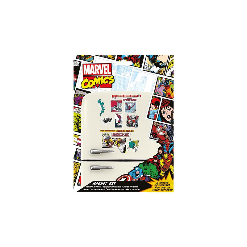 Marvel - Pack d'Aimant Marvel Comic