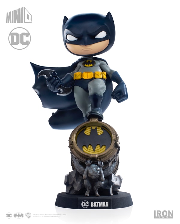 Iron Studios - MiniCo - DC Comics - Batman Comics Deluxe Statue 15cm - flash vidéo