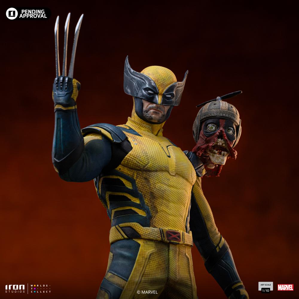 Iron Studios - Arts Scale 1/10 - Marvel - Deadpool 3 - Wolverine Statue 22cm - flash vidéo