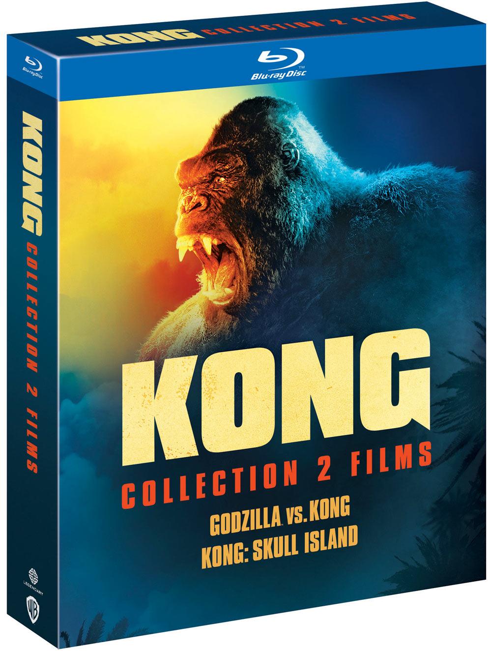 Kong - Collection 2 films : Skull Island + Godzilla vs Kong [Blu-ray]