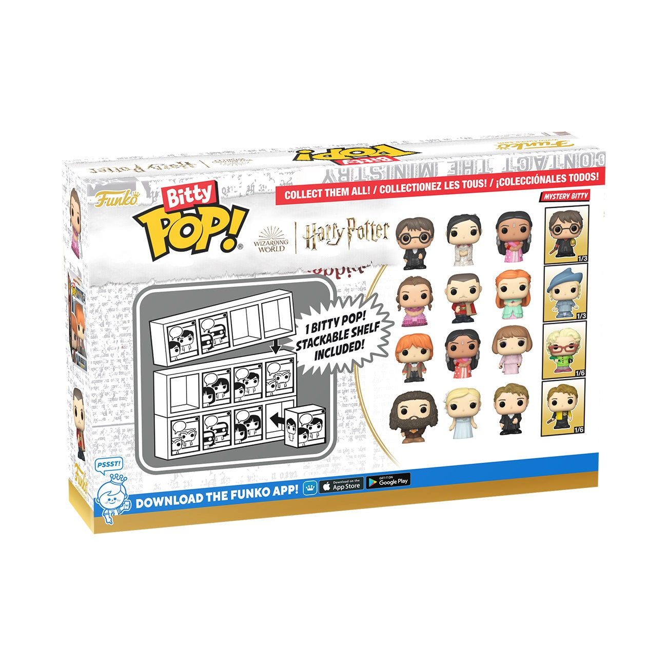 Funko Bitty Pop! 4-Pack: Harry Potter - Hagrid - flash vidéo