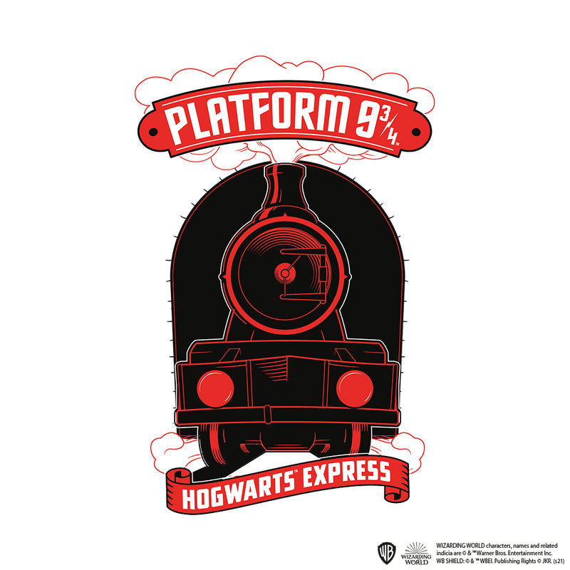 Wizarding World - Harry Potter - Panneau - Voie 9 3/4 - Poudlard Express