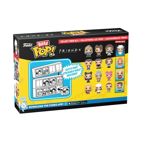 Funko Bitty Pop! 4-Pack: Friends - Joey - flash vidéo
