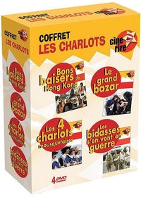 Les Charlots - Coffret Ciné Rire : Bons baisers de Hong-Kong + Le grand bazar + Les quatre Charlots mousquetaires + Les bidasses s'en vont en guerre [DVD]