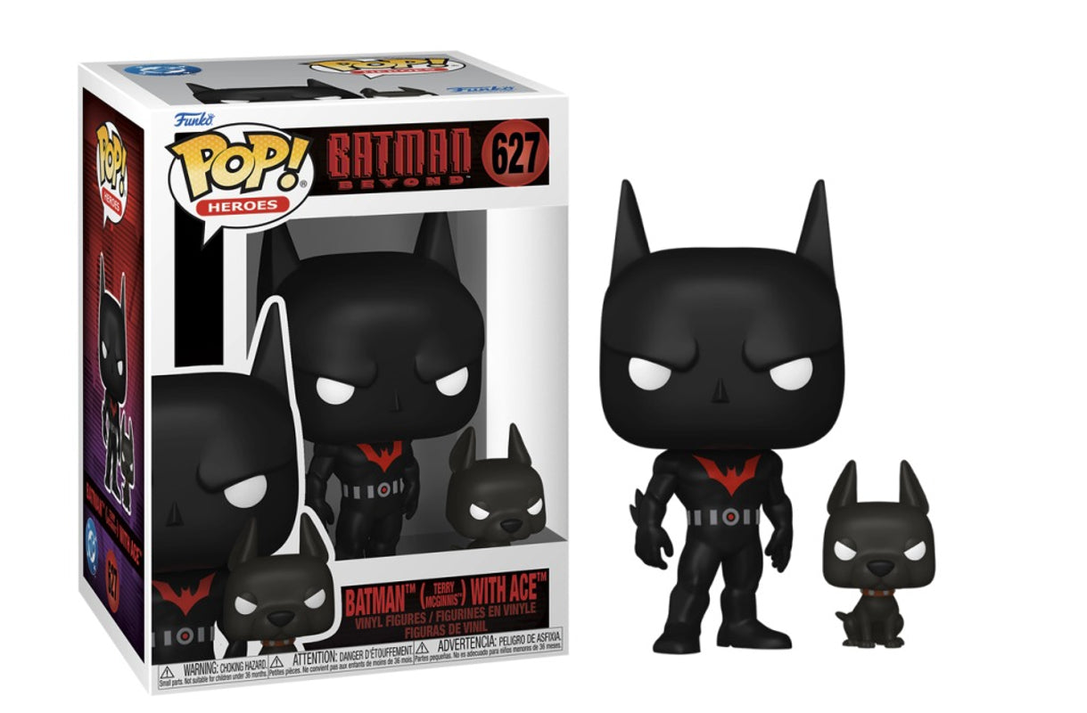Funko Pop! Heroes: Batman Beyond - Batman (Terry McGinnis) with Ace