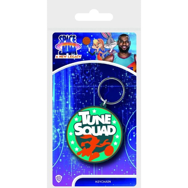 Warner Bros - Space Jam : Nouvelle Ère - Porte-clés "Tune Squad" en Caoutchouc 6cm - flash vidéo