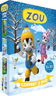 Zou : Vol. 6 : Zou fête l'hiver ! + Vol. 7 : Zou joue à cache-cache ! + Vol. 9 : Zou jardine ! [DVD]