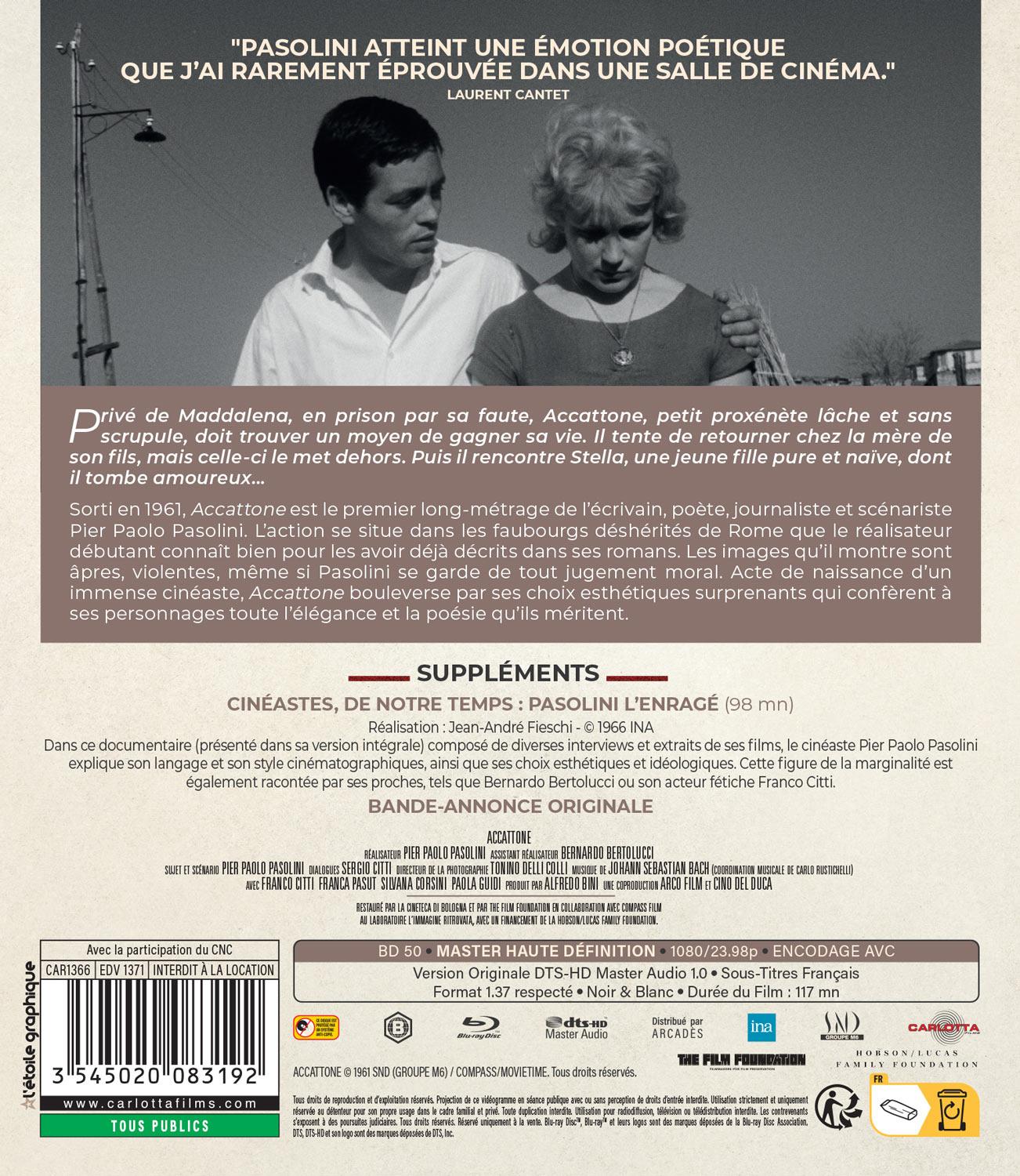 Accatone [Blu-ray]