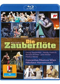 Nikolaus Harnoncourt : Die Zauberflöte [Blu-ray]