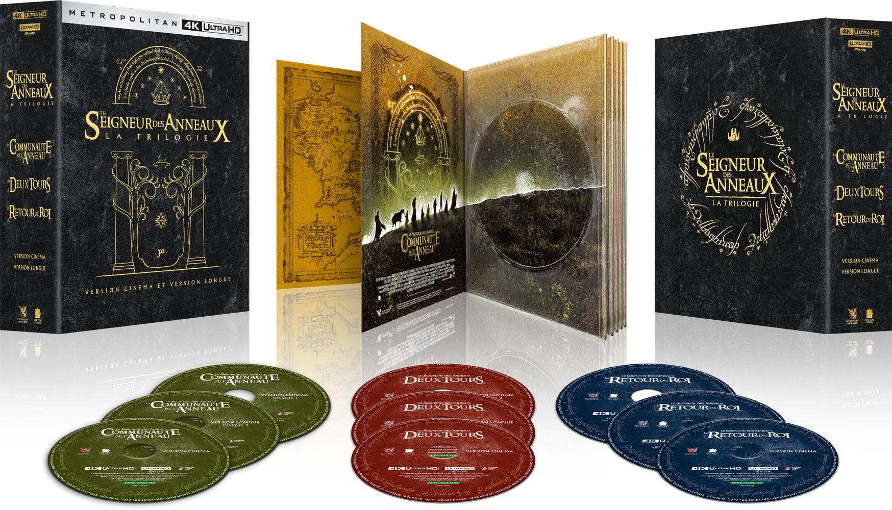 Le Seigneur des Anneaux : La Trilogie [4K Ultra HD]