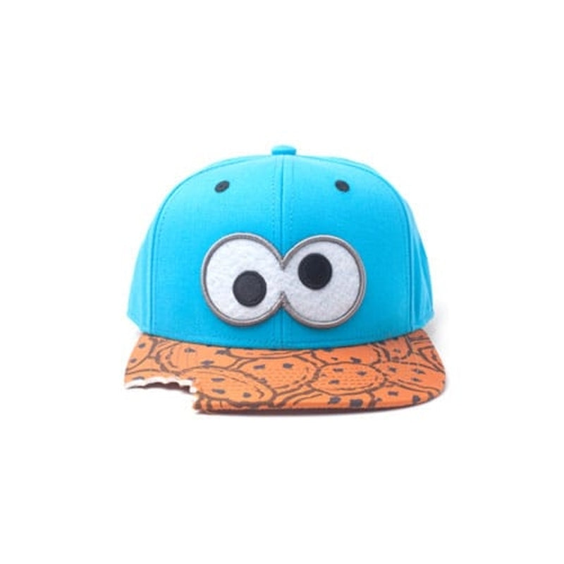 1, rue Sésame - Casquette Snapback "Morsure Cookie Monster" - Adulte