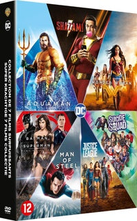 DCEU Intégrale : Man of Steel + Batman v Superman : L'aube de la justice + Suicide Squad + Wonder Woman + Justice League + Aquaman + Shazam! [DVD]
