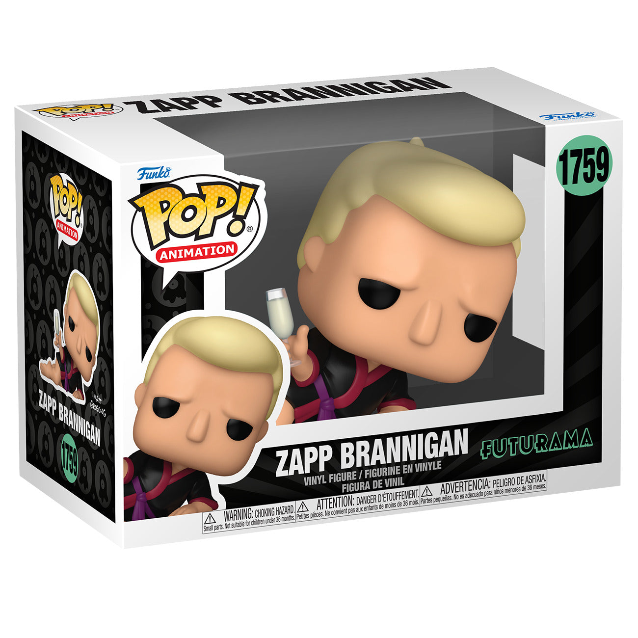 Funko Pop! Animation: Futurama - Zapp Brannigan - flash vidéo
