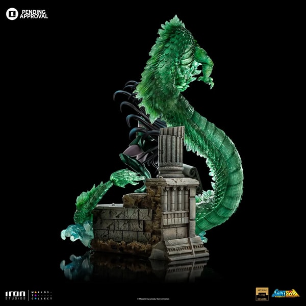 Iron Studios - Deluxe Art Scale 1/10 - Saint Seiya - Dragon Shiryu Statue 38cm - flash vidéo
