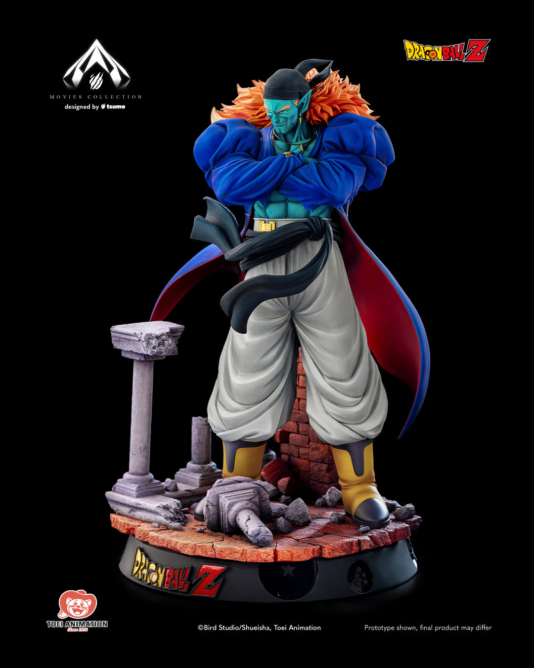 Tsume Art - BIJUtsu 1/4 - Movies Collection - Dragon Ball Z - Bojack Statue 63cm