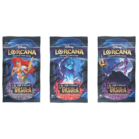 Disney Lorcana JCC : Le retour d’Ursula - Display de Boosters (24 Boosters)