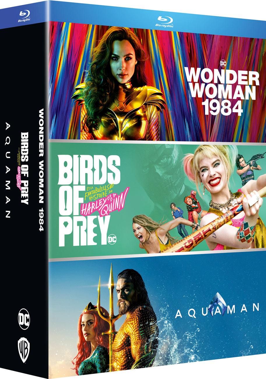 Aquaman + Birds of Prey + Wonder Woman 1984 [Blu-ray]