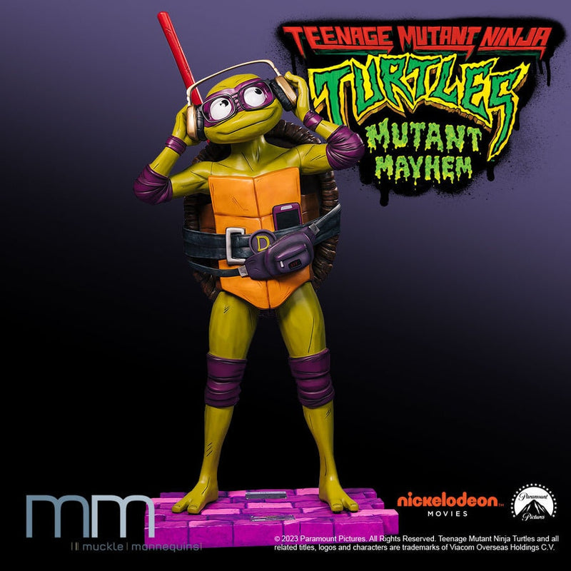 Ninja Turtles: Teenage Years - Statue taille réelle Donatello (Base incluse)