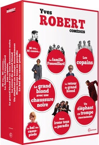 Yves Robert Comédies : Ni vu... ni connu... + La famille Fenouillard + Les copains + Le grand blond avec une chaussure noire + Le retour du grand blond + Le bal des casse-pieds + Nous irons tous au Paradis + Un éléphant ça trompe énormément [DVD]