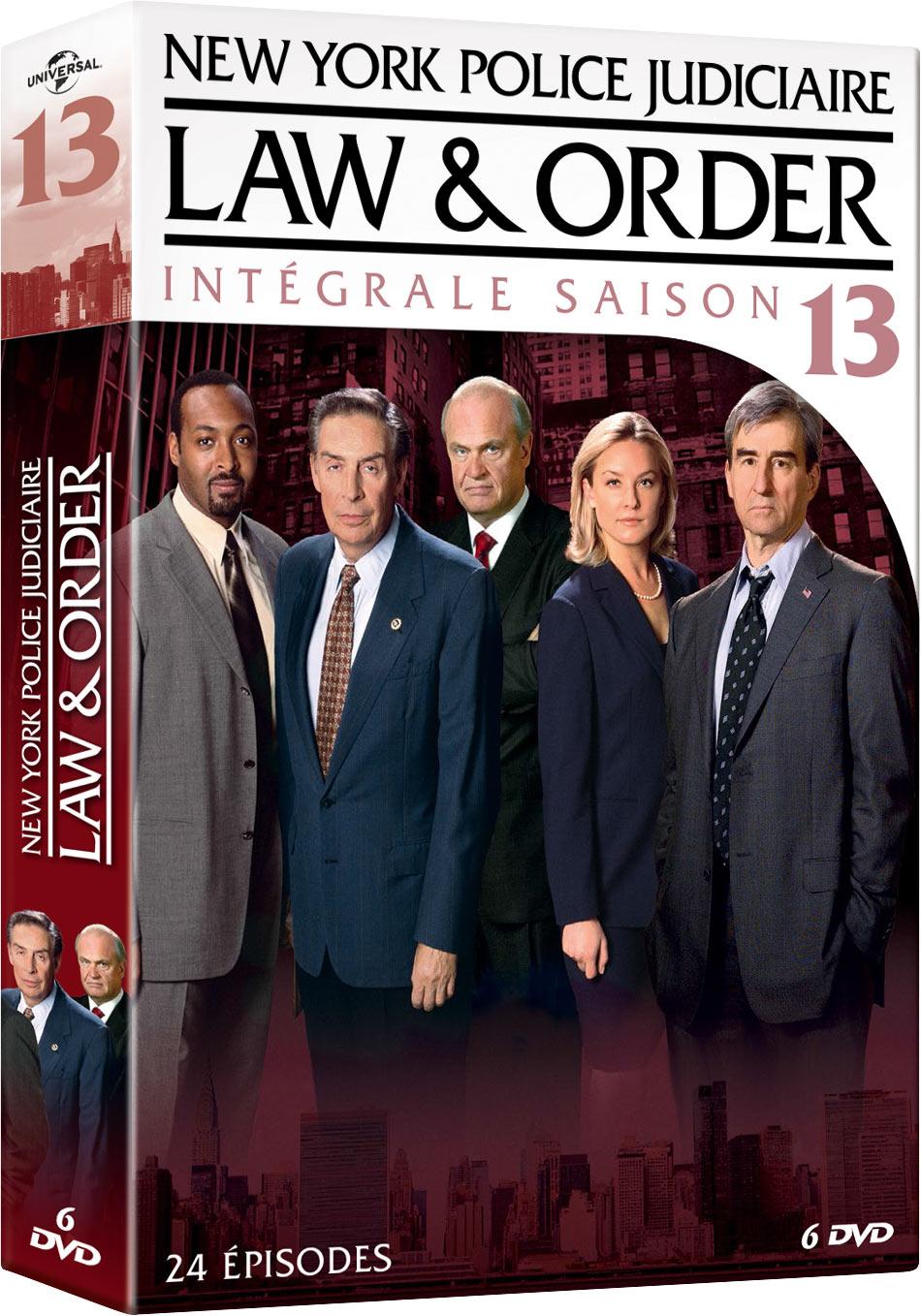New York, police judiciaire (Law & Order) - Intégrale saison 13 [DVD]