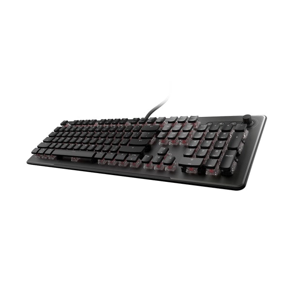 Roccat - Clavier de jeu RGB optique Vulcan II Max Noir - Disposition Qwerty US - flash vidéo