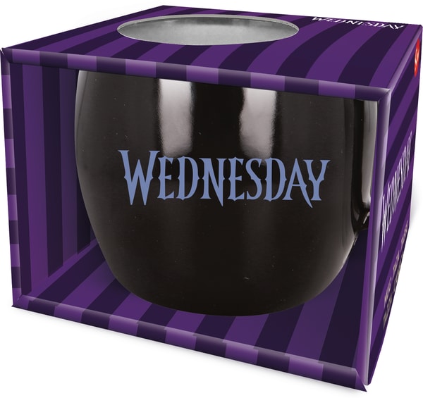 Mercredi - Tasse globe en céramique Mercredi Addams - 380ml