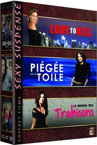 Coffret Sexy suspense : Mariage dangereux + Piégée sur la toile + La maison des trahisons [DVD]