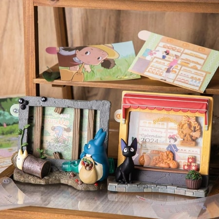 Kiki la petite sorcière - Cadre diorama Totoro & la maison des Kusakabe - flash vidéo