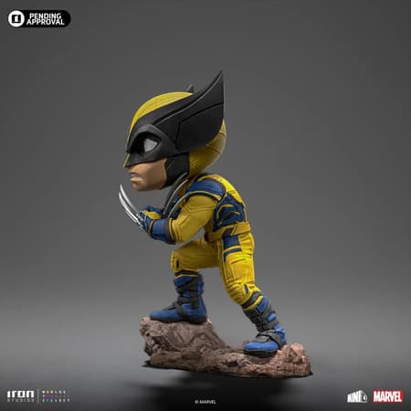 Iron Studios - MiniCo - Deadpool & Wolverine - Wolverine Statue 14cm - flash vidéo