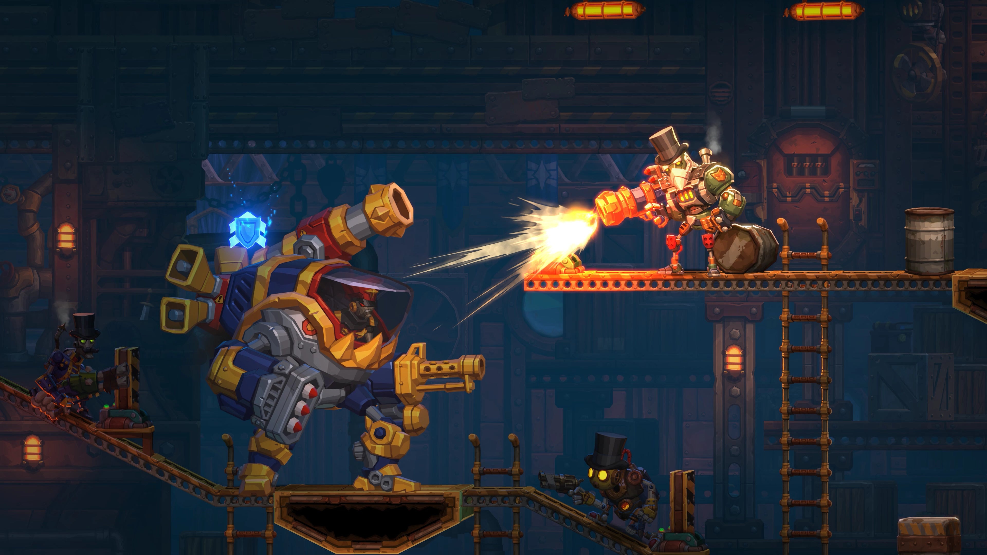 Steamworld Heist II - flash vidéo